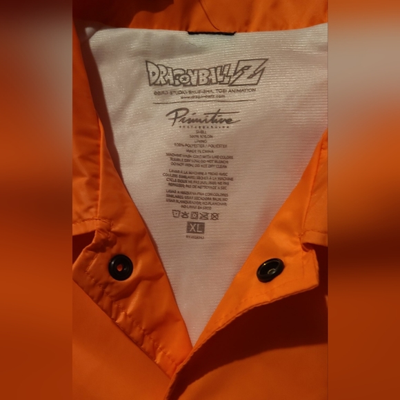 Primitive X Dragon Ball Z Coach Jacket - Picture 4 of 5